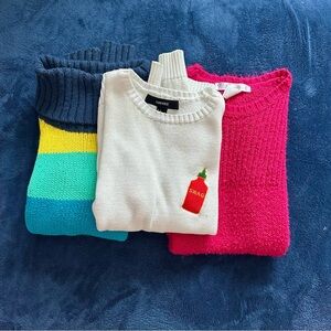 Knitted tops bundle